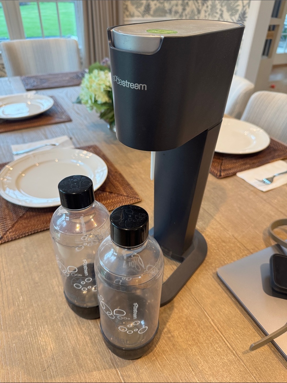SodaStream G100 Soda-Club Home Carbonator w/ 2 Bottles